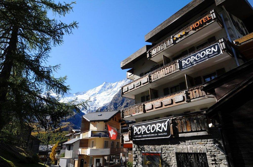 Popcorn! Hotel Saas-Fee Exterior foto